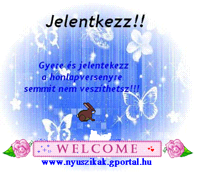 Welcome to the www.nyuszikak.gportal.hu   :)